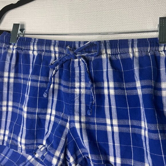 District Sleepwear blue plaid University of Kentucky PJ shorts - 0330 - Picture 3 of 4